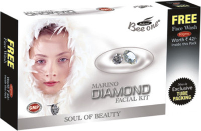 

BEEONE MARINO DIAMOND FACIAL KIT 170 GM(SOUL OF BEAUTY) 170 g