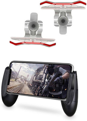 

Klick N Shop PUBG Gaming Joystick for Mobile / Trigger for Mobile Controller / Fire Button Assist Tool And Grip Case Controller PUBG Black for Smartphones Gaming Accessory Kit(Multicolor, For Android, iOS)
