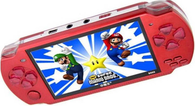

FSF TRADERS PSP VIDIO GAME 32 GAMES INCLUEDED AND VIDIO CAMERA TFT CARD SLOT AND MP3 SONG PLAY MUSIC 4 GB with 32(Red)
