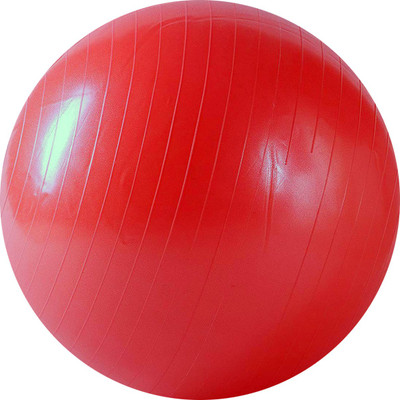 

Rsentera Anti burst & Anti-slip for Exercise And Fitness 75 cm Gym Ball(With Pump), Red