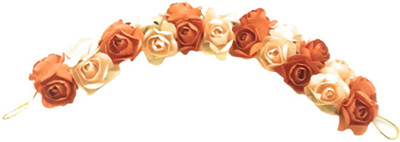 

GiftsBouquet Flower Gajra Hair Bun Juda Accessories For Women Hair Accessory Set(Multicolor)