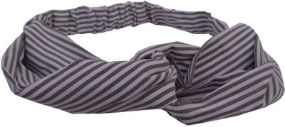 

Trendeela.com Trendeela Feriha Boho-Chic Striped Head Band(White, Grey)
