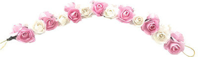 

GiftsBouquet Flower Gajra Hair Bun Juda Accessories For Women Hair Accessory Set(Multicolor)
