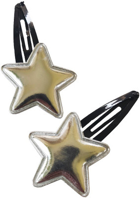 

craft maniacs Metallic star tic tac clips Tic Tac Clip(Silver)