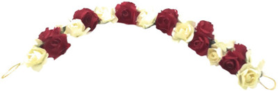 

GiftsBouquet Flower Gajra Hair Bun Juda Accessories For Women Hair Accessory Set(Multicolor)