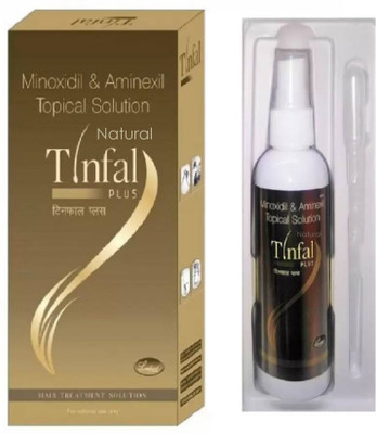 

Natural Tinfal plus minoxidil solution Ultimate hair regrowth therapy hair fall controll(60 ml)