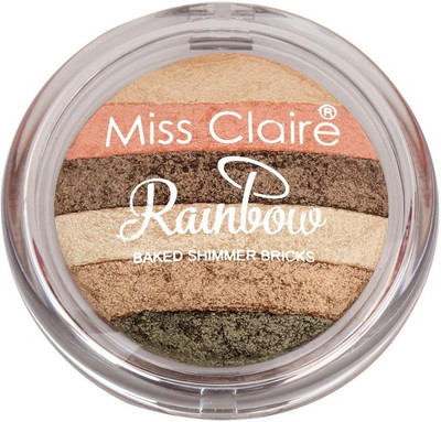 

Miss Claire Rainbow Baked Shimmer Bricks Highlighter(Multicolor 4)
