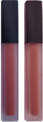 

Gabbu FASHIONABLE MATTE LIQUID LIPSTICK(BRIQUE, PEACH PINK)
