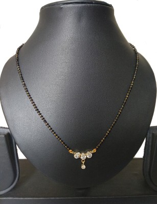 DIMIKI MANGALSUTRA-ANTIQUE-Diamond Metal Mangalsutra