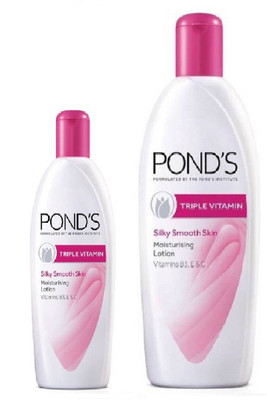 

Ponds Triple Vitamin body lotion 300ML + 100ML(400 ml)