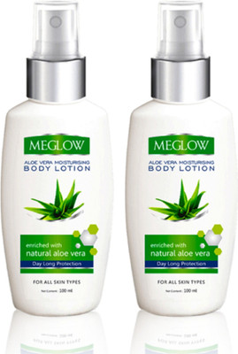 

Meglow Aloe Vera Moisturizing & Vitamin E Body Lotion(200 g)