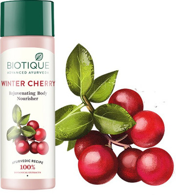 BIOTIQUE Bio Winter Cherry Rejuvenating Body Nourisher(190 ml)