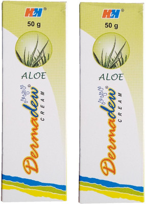 

DERMADEW ALOE CREAM (Pack Of 2*50g)(100 g)