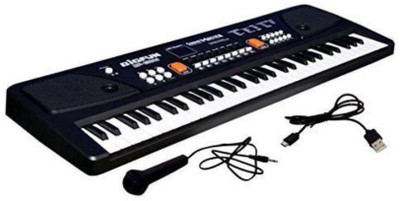 

TULLY Electronic Keyboard Piano with mp3 player option ,DC output and Microphone(Black)