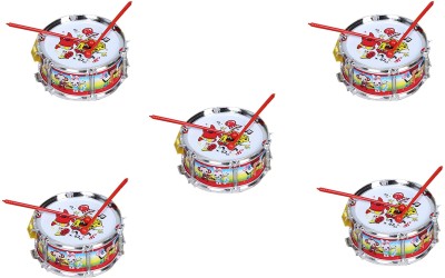 

AutoVHPR 5 Small Toy Drums with along with Drumsticks for Small Children(Multicolor)