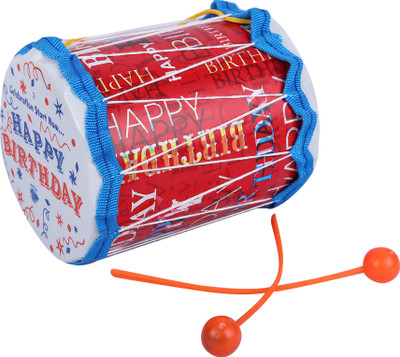 

AutoVHPR Small Dhol Toy for Small Babies and Children(Multicolor)