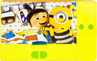 

Browner Minions Minions Art Plastic Pencil Boxes(Set of 1, Multicolor)