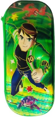 

Vedy 1 BEN 10 (Cartoon) Art Plastic Pencil Box(Set of 1, Green)