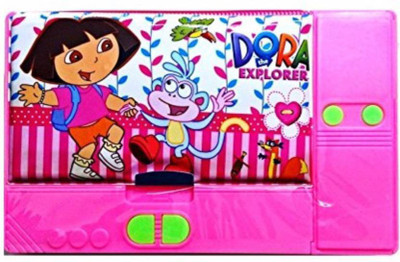 

Browner Dora Dora Dora DOra Art Plastic Pencil Boxes(Set of 1, Multicolor)