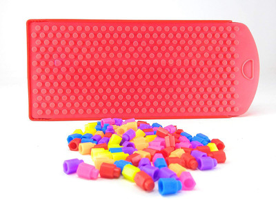 

INAAYA Brain Teasing Puzzle for Kids, Perfect for Students, Pencil Boxes for Boys na Art Plastic Pencil Box(Set of 1, Red)