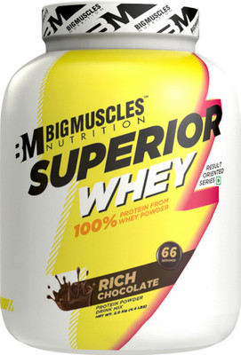 

BIGMUSCLES NUTRITION SUPERIOR WHEY Whey Protein(4.4 pounds, Rich Chocolate)