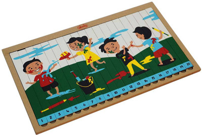 

Ttoys Sequencing Puzzle: Holi - Number system from 1 to 20(1 Pieces)