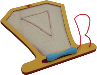 

Ttoys Wooden Sand Art Create Patterns with Magnetic Tip Pen(Multicolour)(1 Pieces)