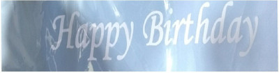

Kala Decorators Birthday White and Light Blue Color Sash for Boy Birthday Decoration