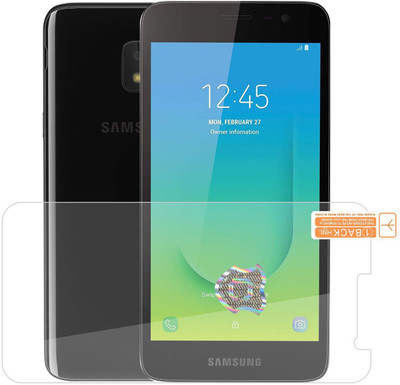 CASE CREATION Edge To Edge Tempered Glass for Samsung Galaxy J2 Core 2018(Pack of 1)
