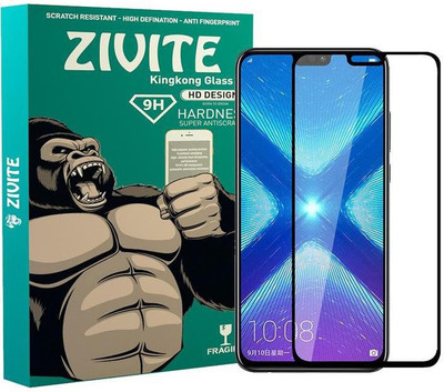 ZIVITE Edge To Edge Tempered Glass for Honor 8X(Pack of 1)