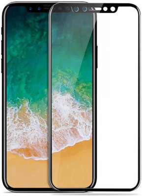SoftTech Edge To Edge Tempered Glass for Apple iPhone X(Pack of 1)