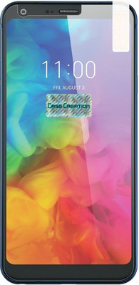 CASE CREATION Edge To Edge Tempered Glass for LG Q7 (5.50-inch) 2018(Pack of 1)