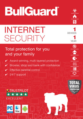 

BullGuard Internet Security 1 User 1 Year(Voucher)