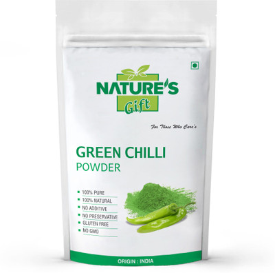 

NATURE'S GIFT Green Chilli Powder(200 g)