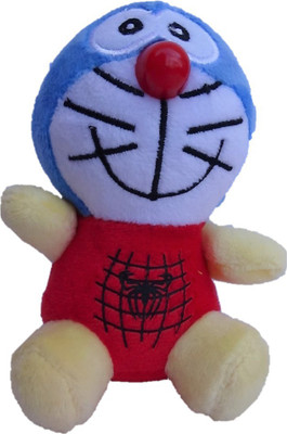 

Aarika Soft toy cute Doraemon - 10 cm(Multicolor)