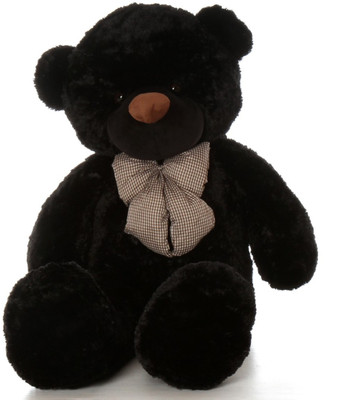 

Sprinkles Soft 118 centimeter Long Huge Black Teddy Bear Best With stuffing - 118 cm(Black)