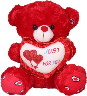 Tickles Teddy  - 35 cm(Red)