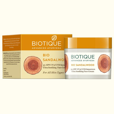 

Biotique Bio Sandalwood Sunscreen - SPF 50 PA+(50 g)