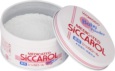 

Wakodo Baby Medicated Powder Siccarol - (140 Gms) - Made in JAPAN(215 g)