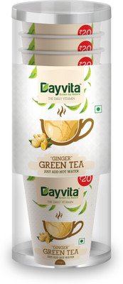 

Dayvita Ginger Green Tea Ginger Green Tea(20 g, Plastic Bottle)