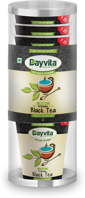 

Dayvita Orthodox Black Tea Unflavoured Black Tea(20 g, Plastic Bottle)