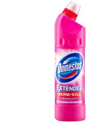 Domestos Limescale Prevention Thick Bleach Pink Power Regular Gel Toilet Cleaner(750 ml)