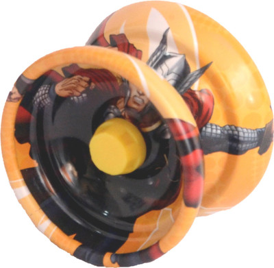 

Homeshopeez Compact Light Weight Heavy Quality Metal Yoyo with Bearing & String Toy Yoyo