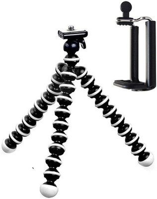 

Anweshas 10 inch Plastic Fully Flexible Foldable Octopus Mini Gorilla Tripod Stand for Mobile Camera, DSLR, Smartphone and Action Cameras Tripod Supports Up to 1200 gram Tripod(Multicolor, Supports Up to 1200 g)