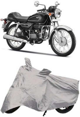 Utkarsh Two Wheeler Cover for Hero(Splendor Pro Classic, Silver)