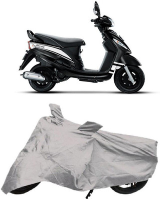 Utkarsh Two Wheeler Cover for Mahindra(Rodeo, Silver)