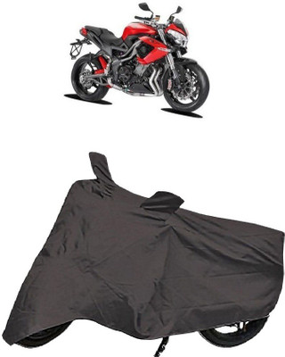 Utkarsh Two Wheeler Cover for DSK Benelli(TNT R, Grey)