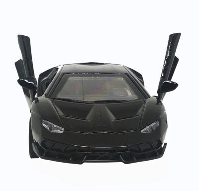 

Stylo Vibrant Color 1:32 Scale Metal Cars Pull Back , Lambo(Black)