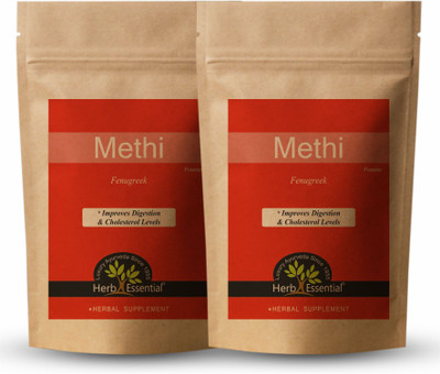

Herb Essential Methi (Fenugreek) Powder 50g (Pack of 2)(100 g)