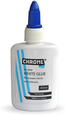

Chrome Safe for children above 3 yrs of age White Glue 40ml(Set of 12, White)